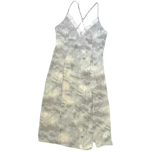 Free People Intimately Chasing Shadows Tie Dye Slip Dress- NWT - Size M - Picture 3 of 8